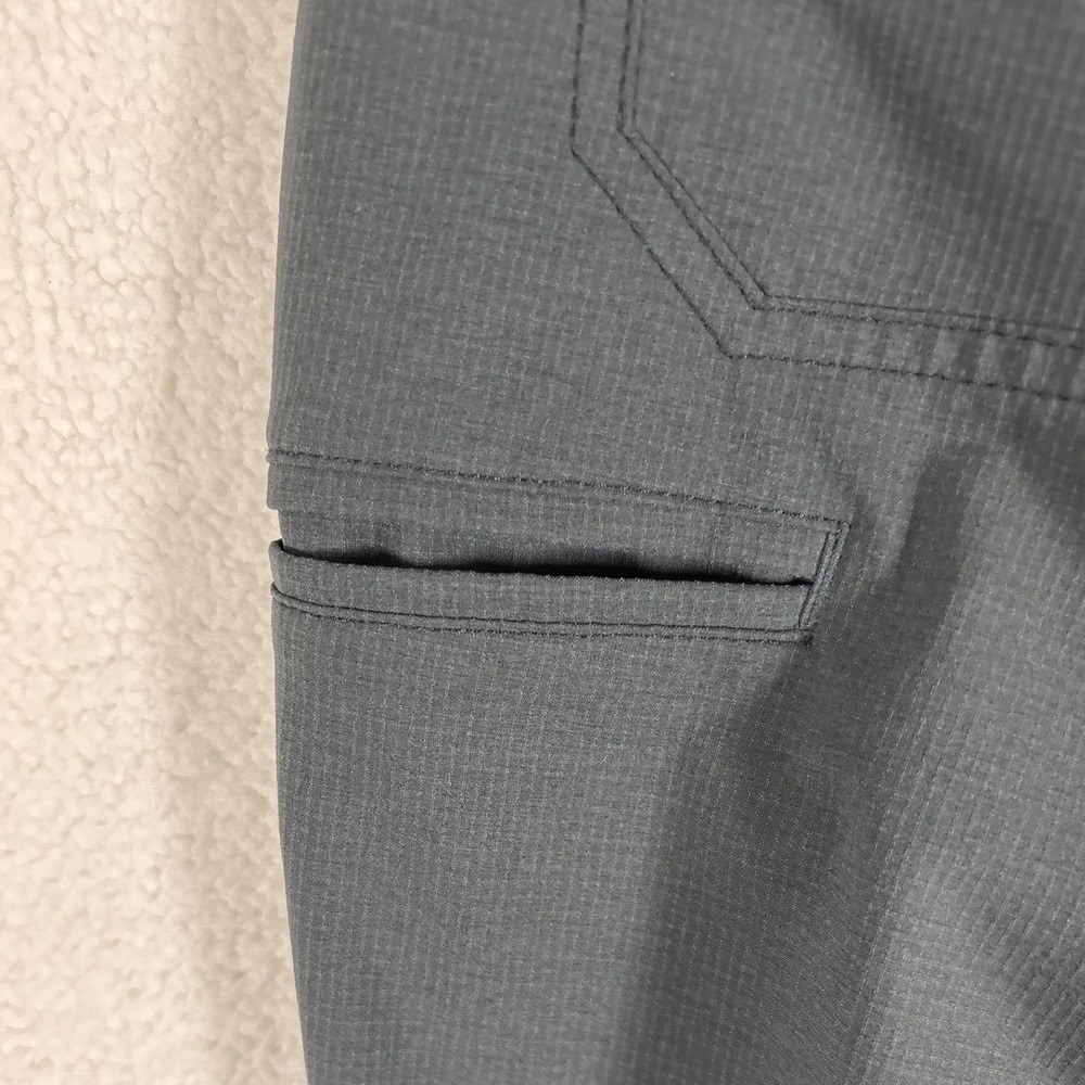 Kuhl Mens Hiking Pants Charcoal Gray Ripstop Outdoor Trekking 34x32 - Picture 6 of 13